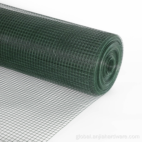 Welded Wire Mesh PVC dark green coating iron welded wire mesh Supplier